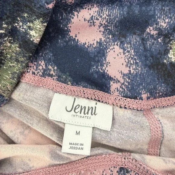 Jenni Intimates Womens Tie Dye Leggings Pants Size M - Picture 6 of 6